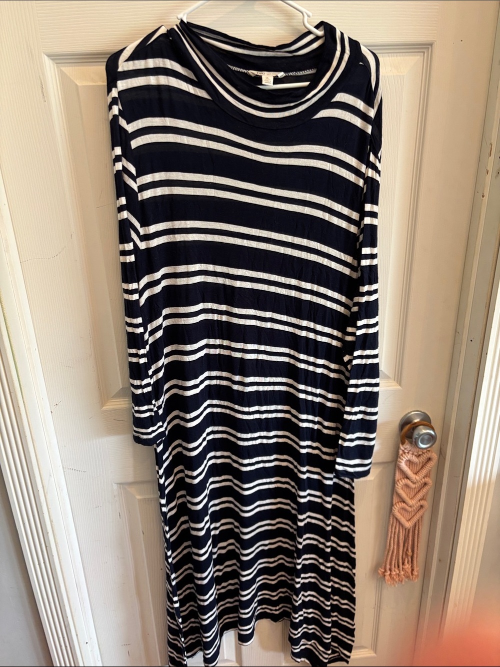 Cato Navy Long Sleeved Dress